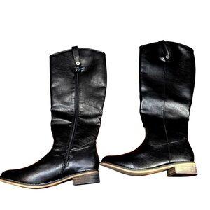 NWOT Brechelle's 9 Men's Black Knee Length Riding Boots Shoes New Without Tags